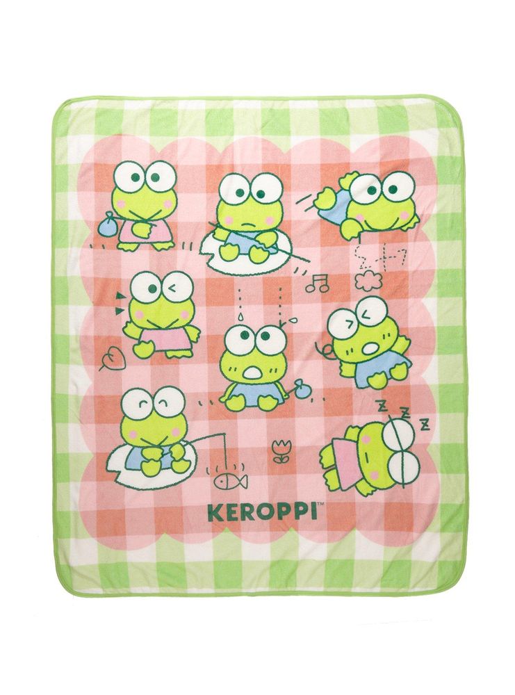 Hot Topic Keroppi Picnic Throw Blanket Mall of America®