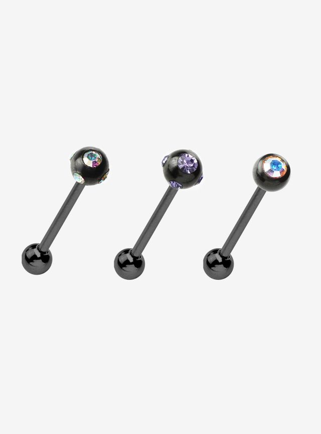 12 Gauge Tongue Piercing