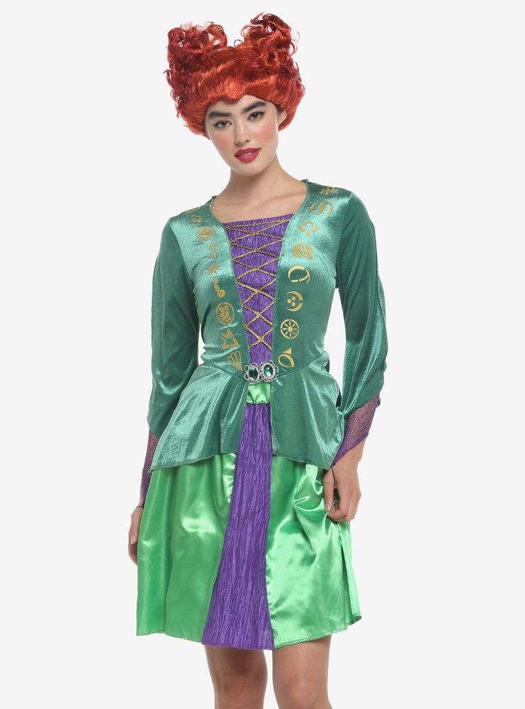 Hot Topic Disney Hocus Pocus Winifred Sanderson Costume