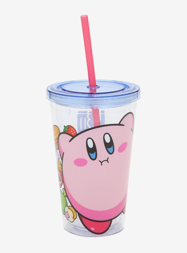 Hot Topic Kirby Hover Snacks Acrylic Travel Cup Mall of America®