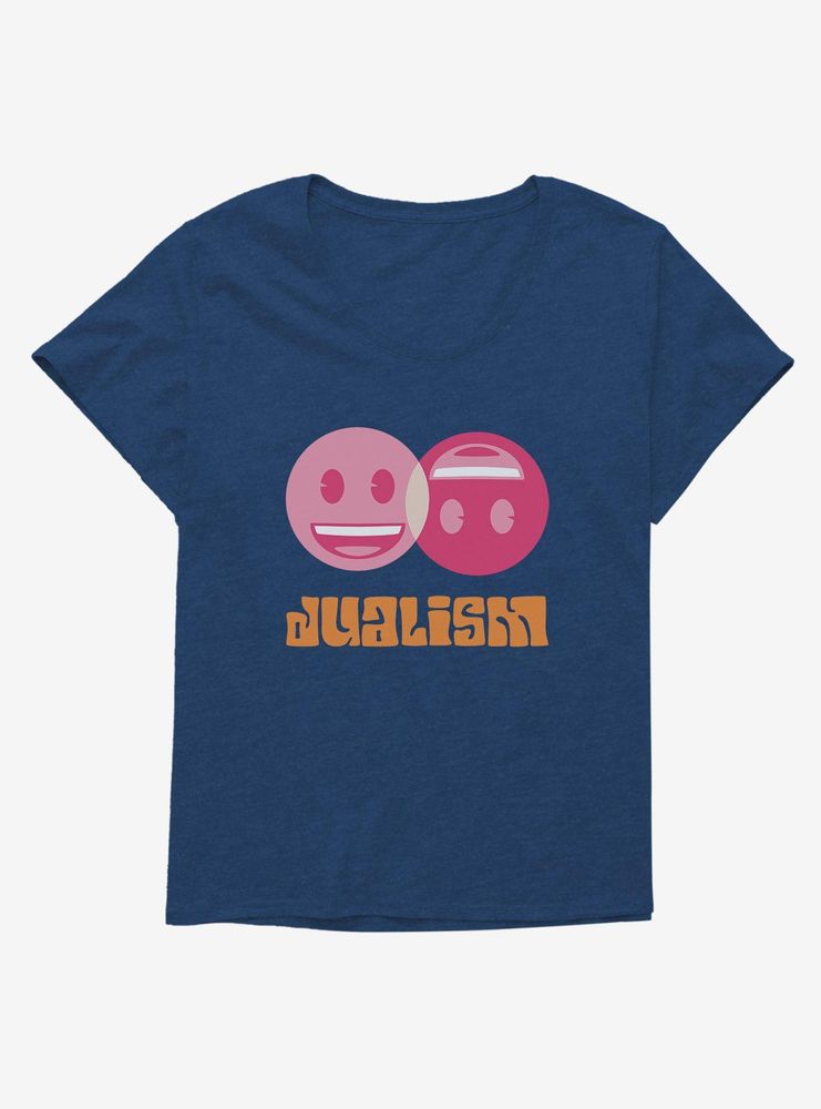 Boxlunch Emoji Dualism Womens T-Shirt Plus | CoolSprings Galleria