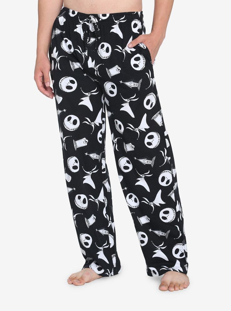 Hot Topic The Nightmare Before Christmas Jack & Zero Pajama Pants ...