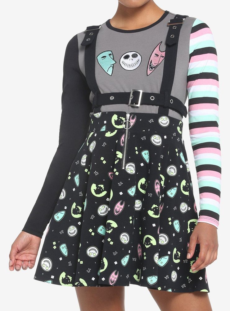 Hot Topic The Nightmare Before Christmas Oogie's Boys Harness Suspender  Skirt | Mall of America®