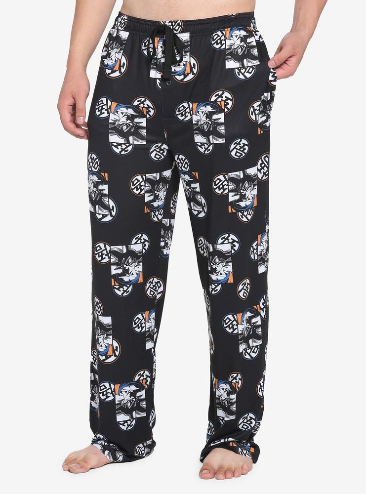 Hot Topic Dragon Ball Z Goku Allover Print Pajama Pants | Mall of America®