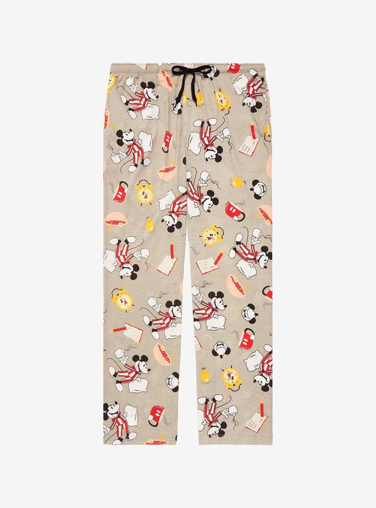 Boxlunch Disney Mickey Mornings Allover Print Sleep Pants BoxLunch Exclusive Mall of America®