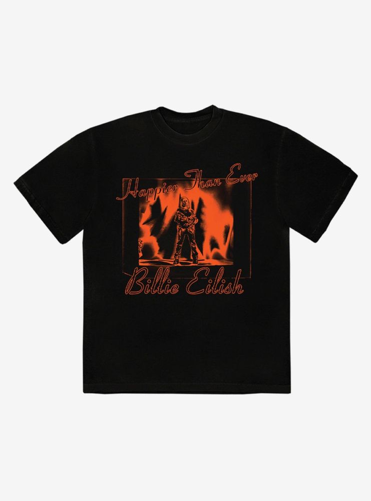 Hot Topic Billie Eilish Red Flames T-Shirt | Mall of America®