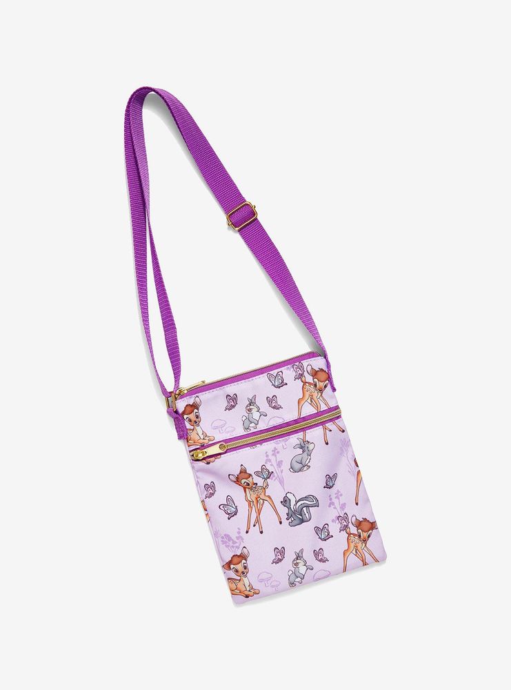 Hot Topic Loungefly Bambi Forest Friends Passport Crossbody Bag | Mall ...