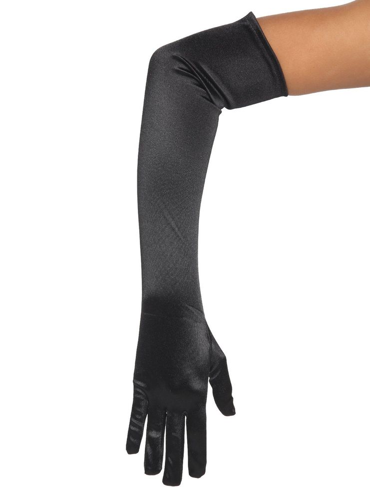 Hot Topic Long Black Satin Gloves  Mall of America®