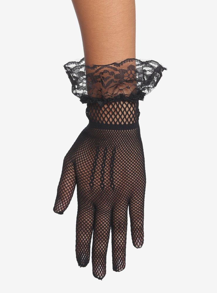 Hot Topic Black Lace Gloves Mall of America®