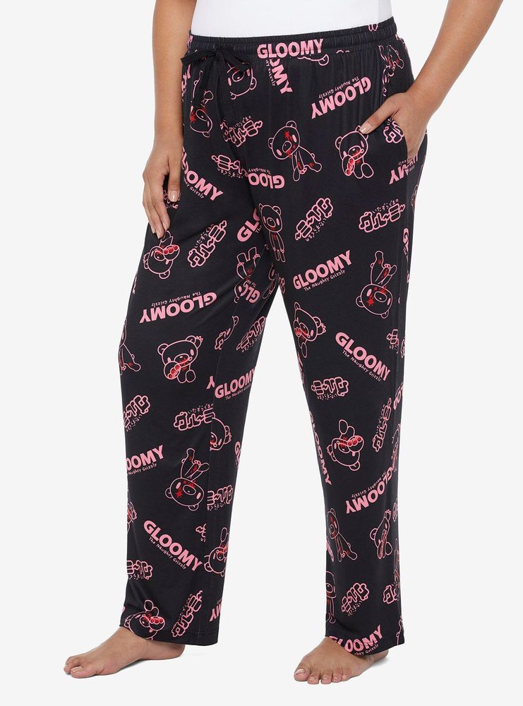 Hot Topic Gloomy Bear Logo Pajama Pants Plus Alexandria Mall