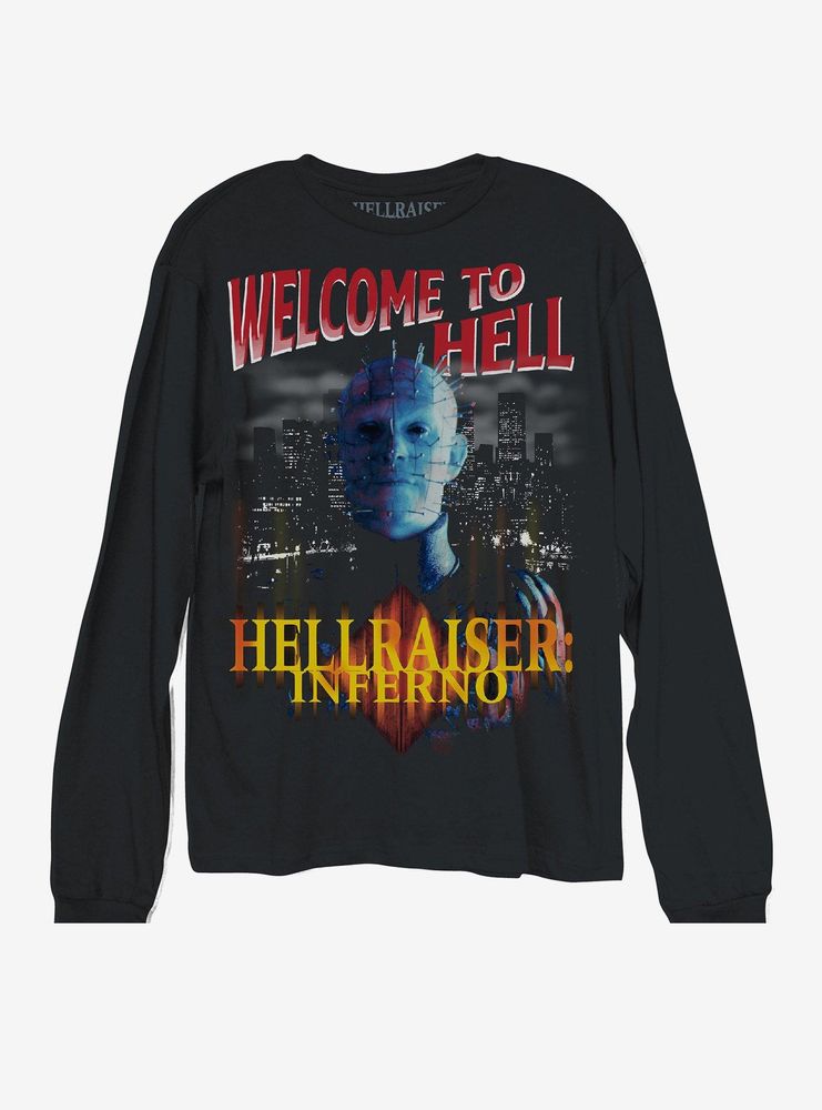 Hot Topic Hellraiser: Inferno Pinhead Welcome To Hell Long-Sleeve