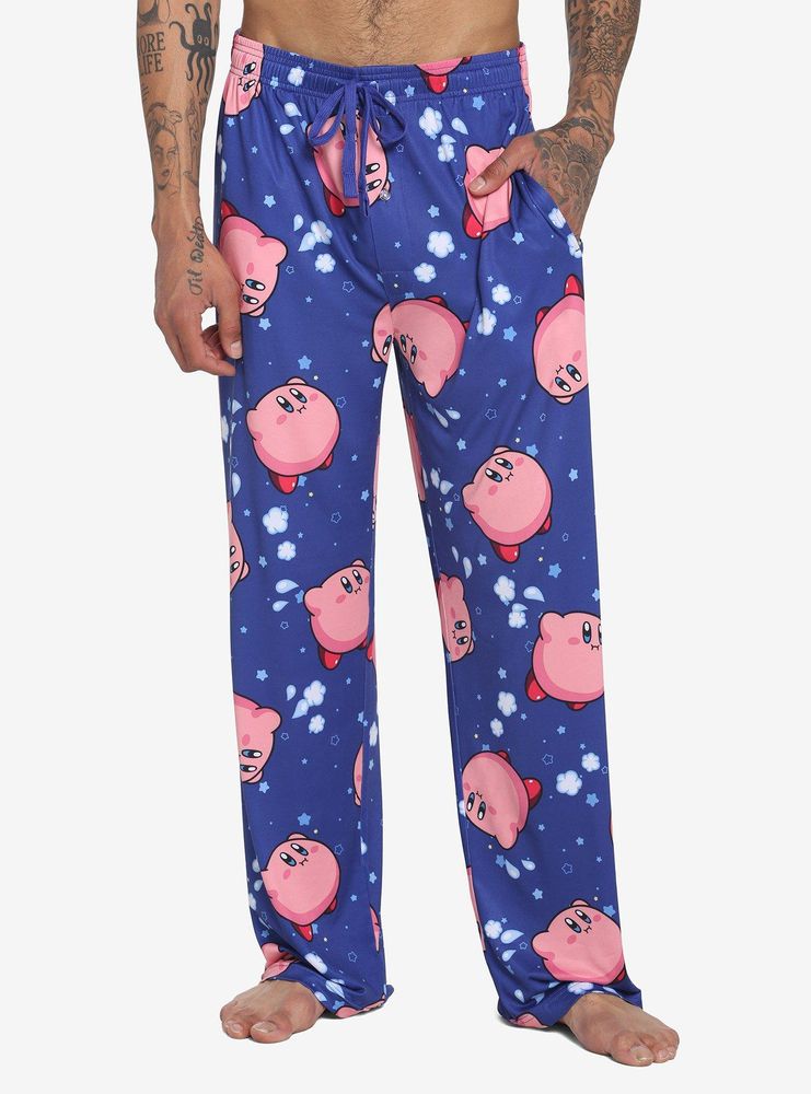 Hot Topic Kirby Floating Stars Pajama Pants | Dulles Town Center