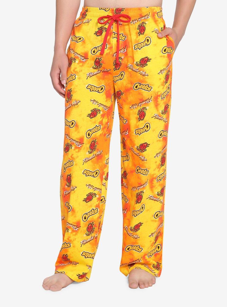 Hot Topic Cheetos Flamin' Hot Logo Pajama Pants | Vancouver Mall