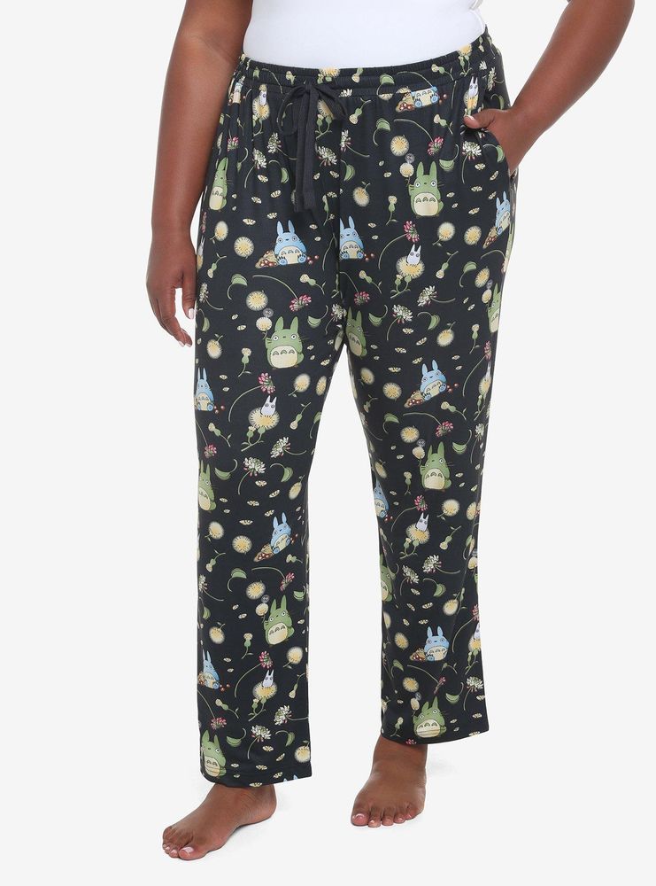 Hot Topic Studio Ghibli My Neighbor Totoro Allover Print Pajama Pants ...