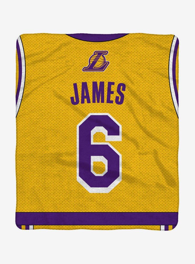 Lebron james store lakers blanket