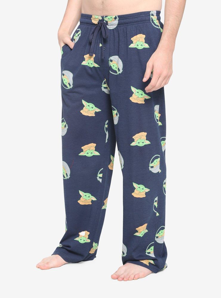 Men's baby yoda pajama pants hot sale