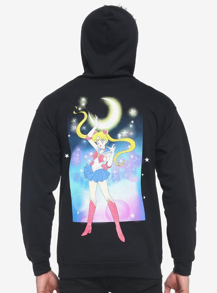 Sailor moon store hoodie black