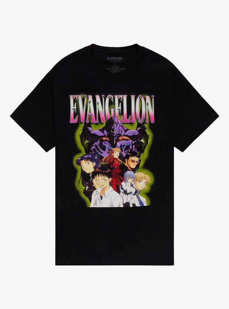 Hot Topic Evangelion Characters T-Shirt | CoolSprings Galleria