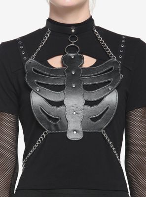 harness choker top