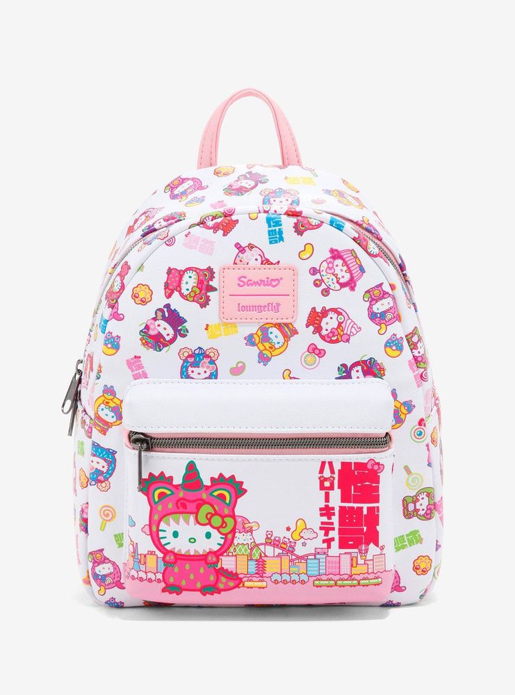 Hot Topic Loungefly Hello Kitty Monster Costumes Mini Backpack Mall
