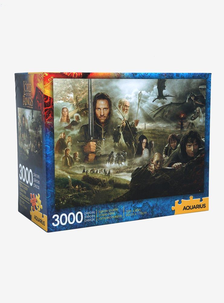 Boxlunch The Lord of the Rings Collage 3000Piece Puzzle Mall of America®