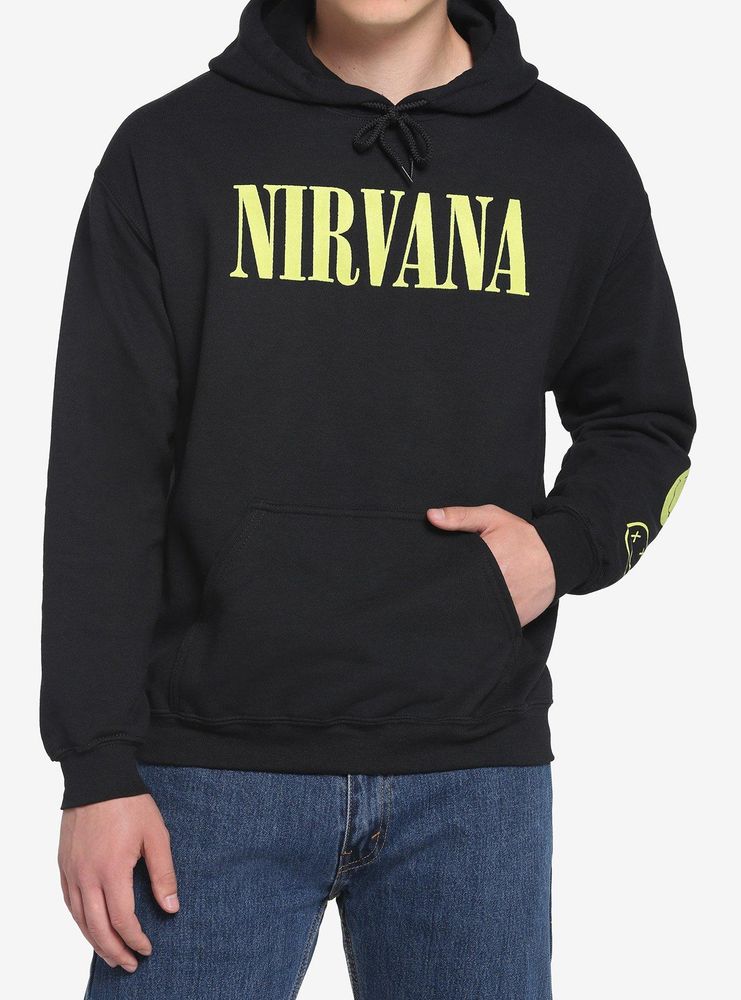 Hot topic nirvana on sale hoodie