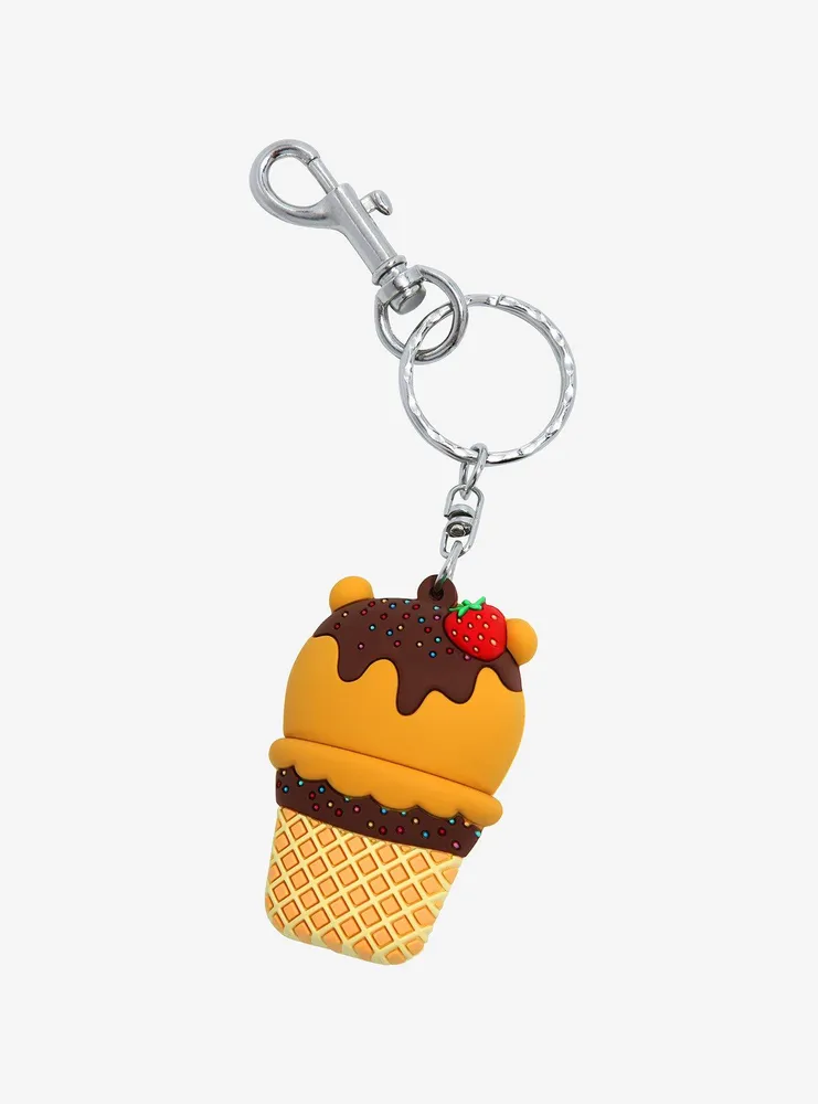 Boxlunch Loungefly Disney Winnie the Pooh Ice Cream Keychain | Mall of ...