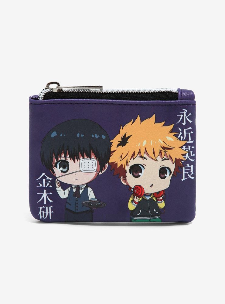 Boxlunch Tokyo Ghoul Ken & Hide Chibi Portraits Coin Purse - BoxLunch ...