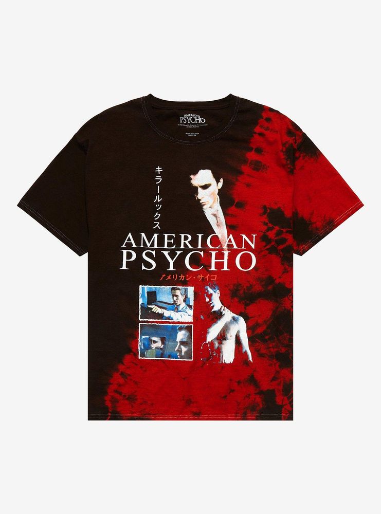 Hot Topic American Psycho Film Scenes Dip-Dye T-Shirt | Bramalea