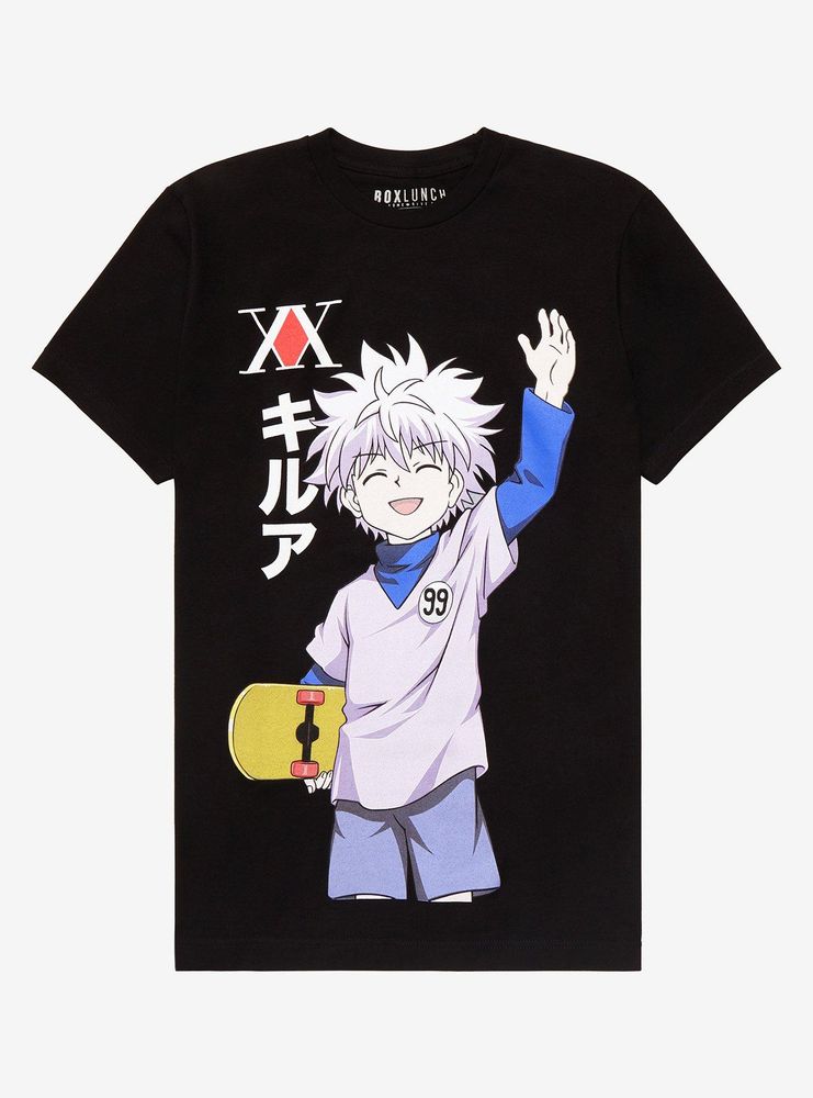 Boxlunch Hunter x Killua Zoldyck Skateboard TShirt BoxLunch