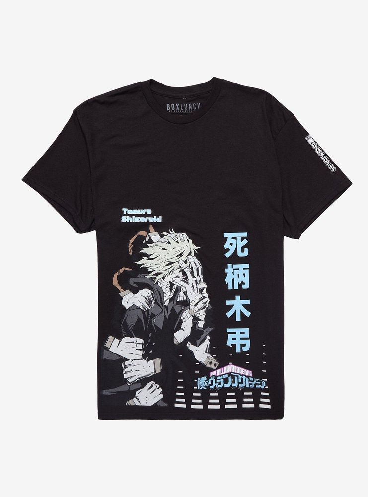 Boxlunch My Hero Academia Tomura Shigaraki Katakana T-Shirt - BoxLunch ...