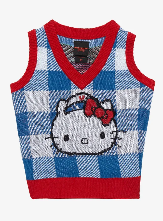 NWT Sanrio Hello Kitty Sweater Vest store Sz S