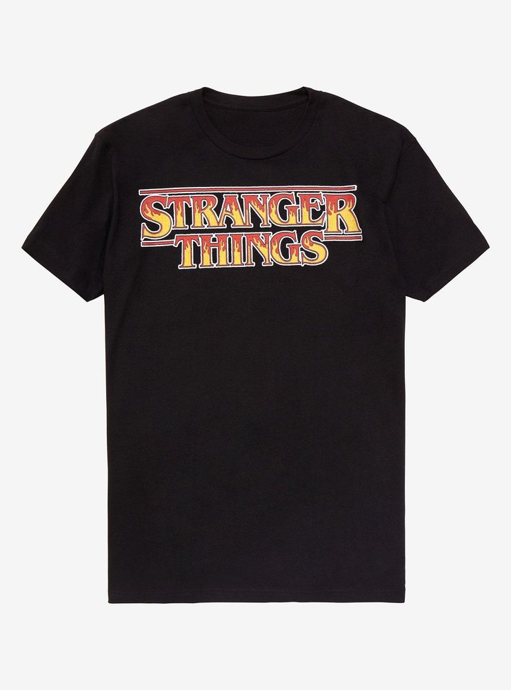 Boxlunch Stranger Things Flame Logo T-Shirt - BoxLunch Exclusive | Mall ...