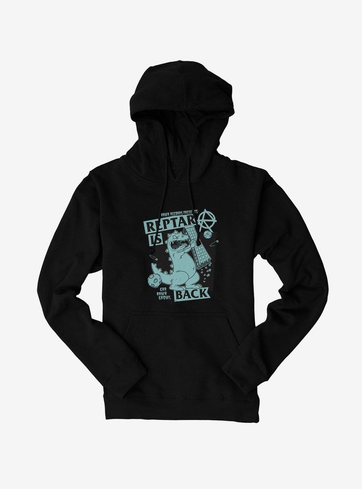 Boxlunch Rugrats Punk Poster Reptar Is Back Hoodie CoolSprings