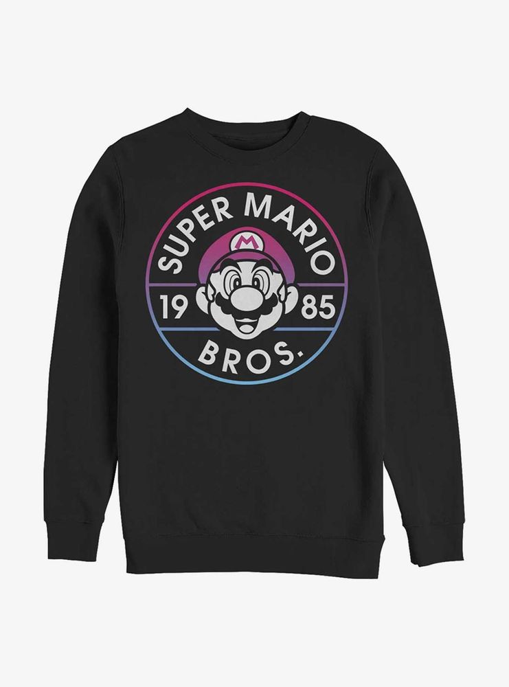 Boxlunch Nintendo Super Mario Bros 1985 Flashback Sweatshirt | Mall of ...