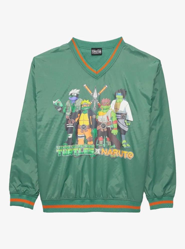 Boxlunch Teenage Mutant Ninja Turtles X Naruto Group Portrait Sweater ...