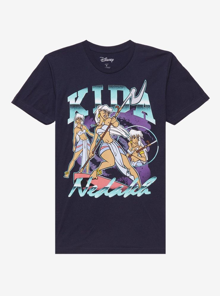 Boxlunch Disney Atlantis The Lost Empire Kida Nedakh Triple Portrait TShirt BoxLunch