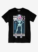 Hot Topic Kawaii Krypt X-Ray Girl T-Shirt | Hamilton Place