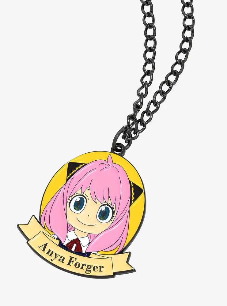 Boxlunch Spy x Family Anya Circle Portrait Necklace BoxLunch