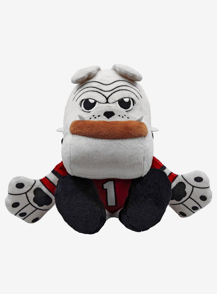 Boxlunch NCAA Bulldogs Hairy Dawg Mascot 8" Bleacher Creatures Kuricha Sitting Plush