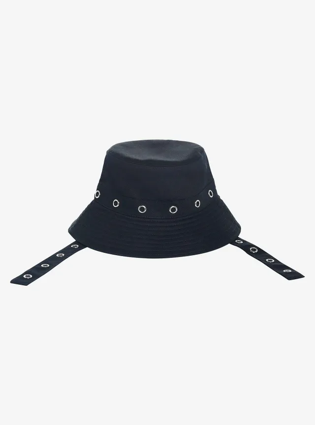 帽子Ganni Black Studded Bucket Hat