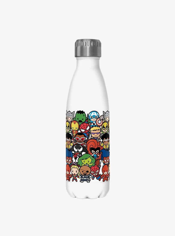 Marvel Chibi Heroes Stainless Steel Water Bottle at