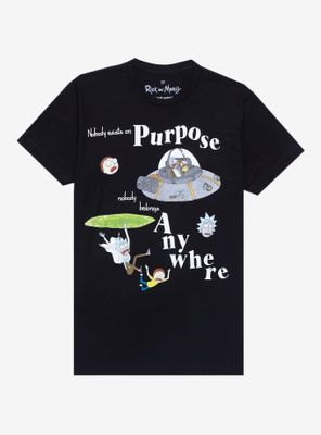 nobody exists on purpose shirt