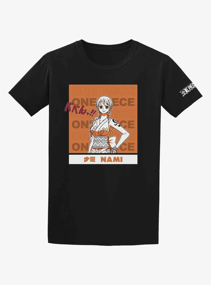 Hot Topic One Piece Nami Wano Portrait T-Shirt | Pueblo Mall