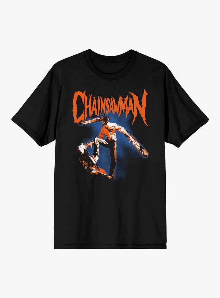 Hot Topic Chainsaw Man Denji Metal T-Shirt | CoolSprings Galleria
