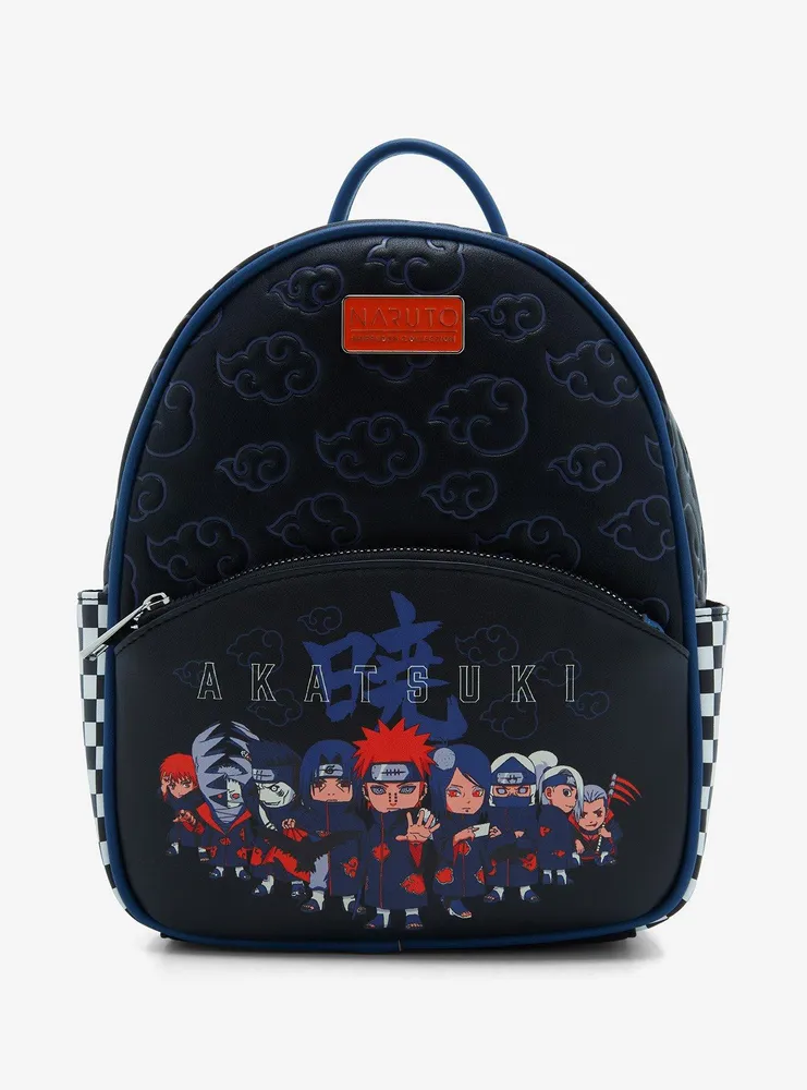 Boxlunch Naruto Shippuden Akatsuki Group Portrait Mini Backpack ...