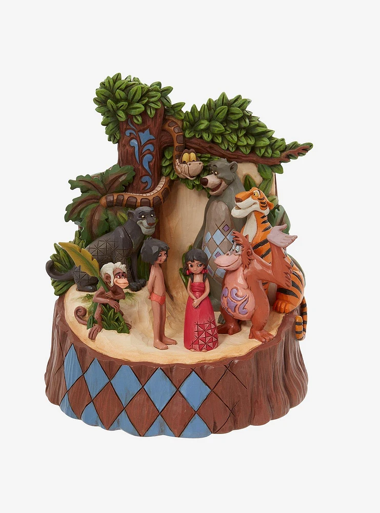 Disney deals Jungle book medium statue baloo/mowgli