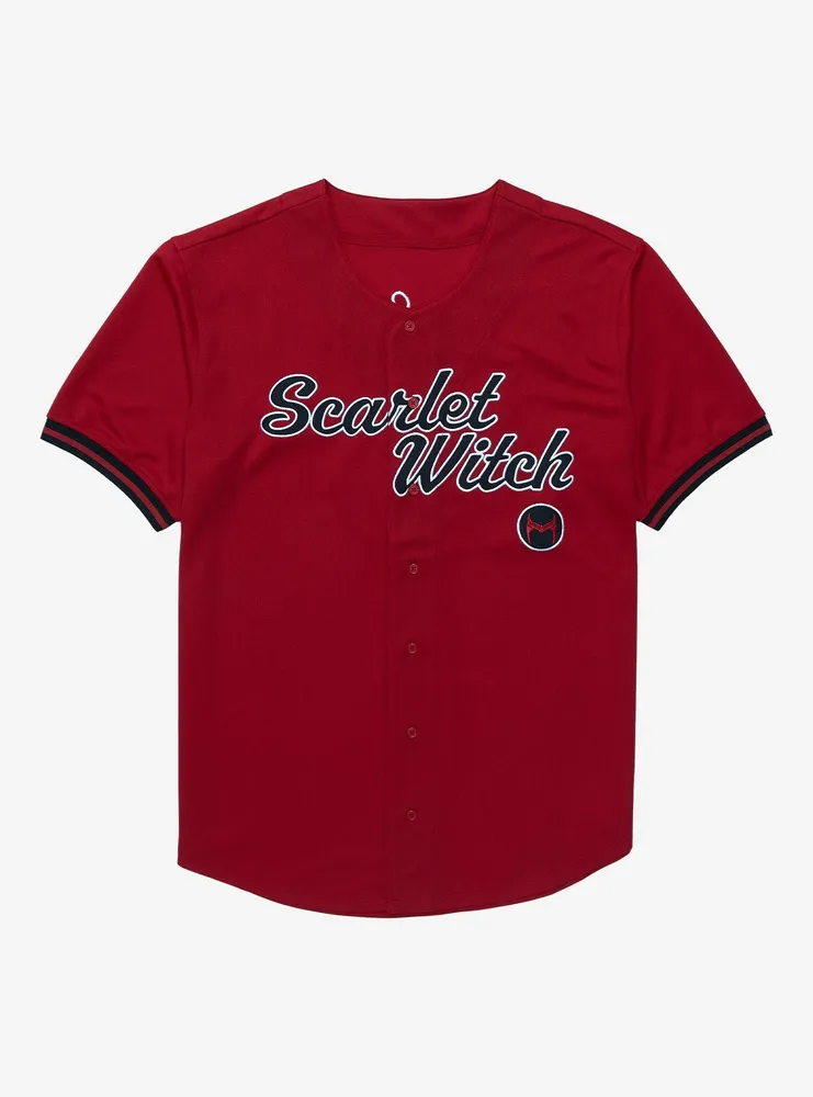 Boxlunch Marvel Scarlet Witch Baseball Jersey BoxLunch Exclusive