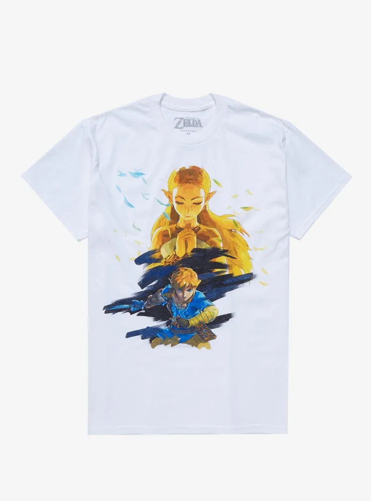 Hot Topic The Legend Of Zelda Breath Wild Link Zelda T Shirt