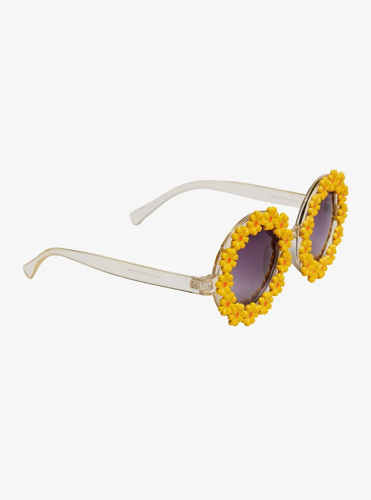 Daisy round outlet sunglasses